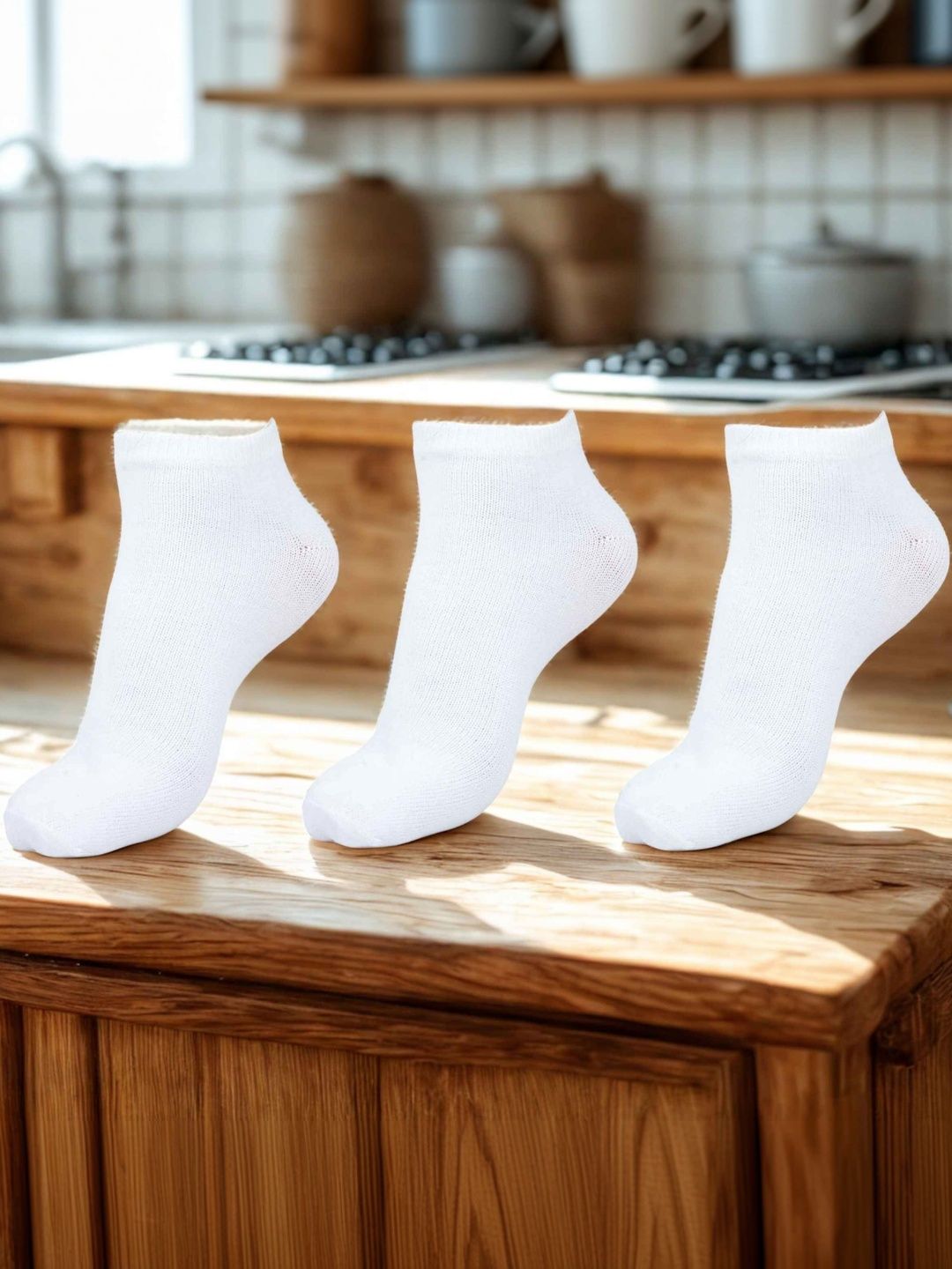 MJE Men Pack of 3 Ankle Length Socks
