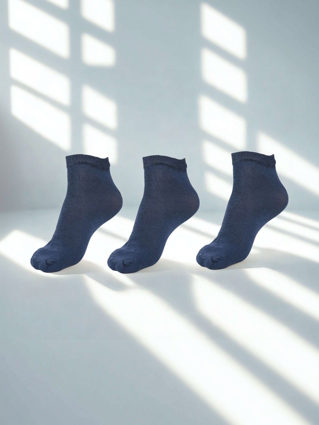 MJE Men Pack of 3 Ankle Length Socks