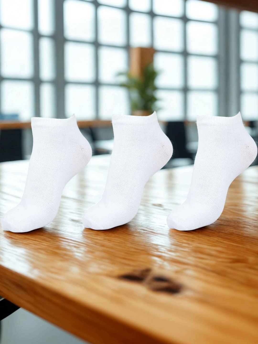 MJE Men Pack of 3 Ankle Length Socks