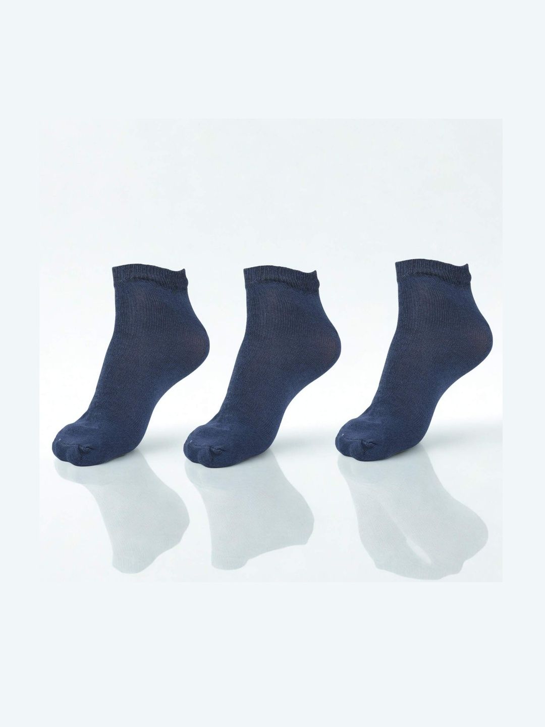 MJE Men Pack of 3 Above Ankle Socks