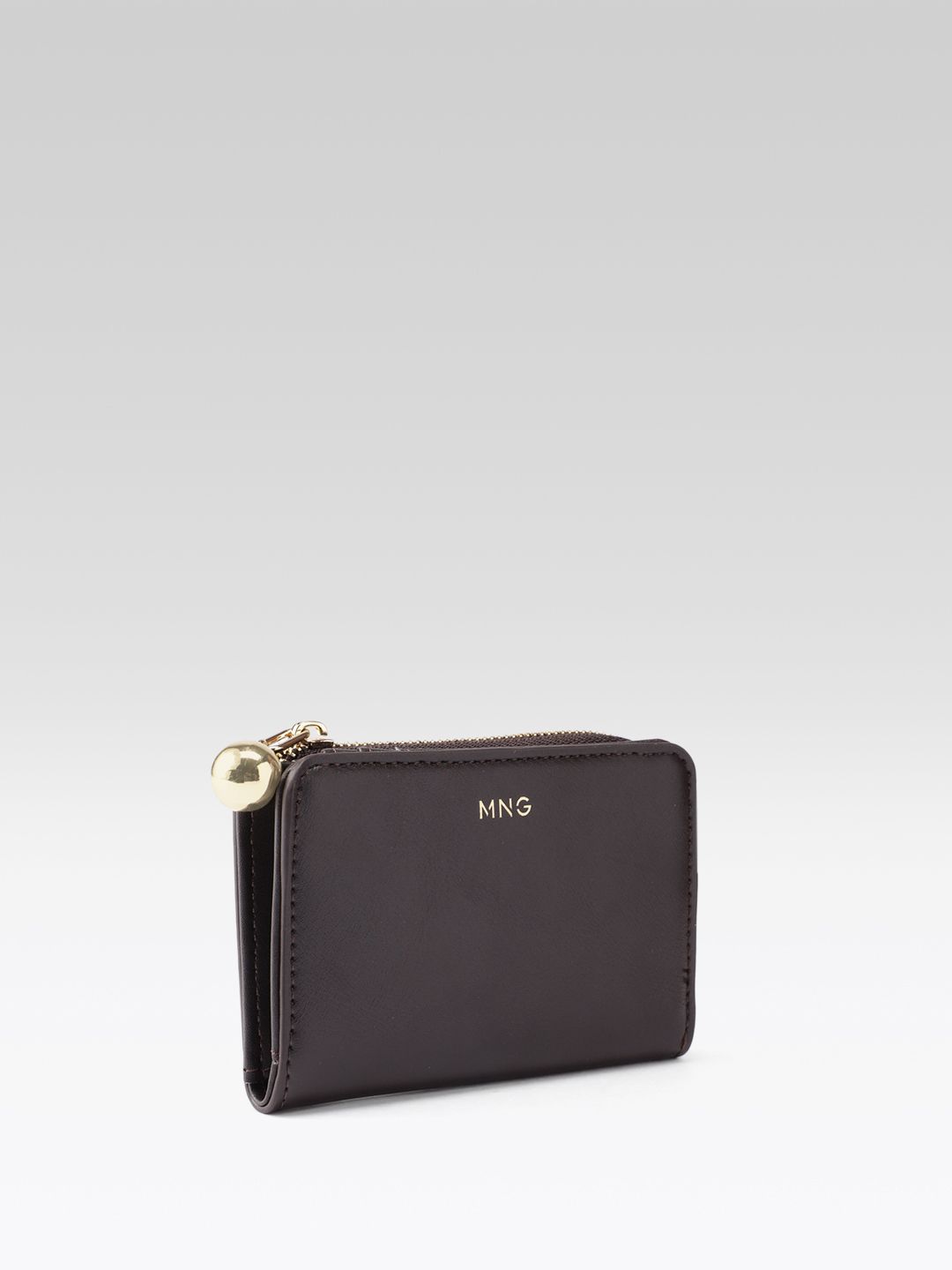 Animal Textured Two Fold Wallet