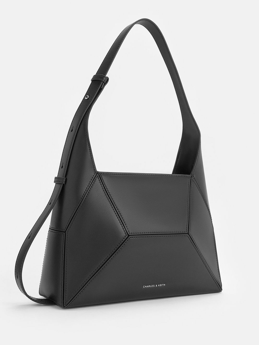Nasrin Geometric Hobo Bag