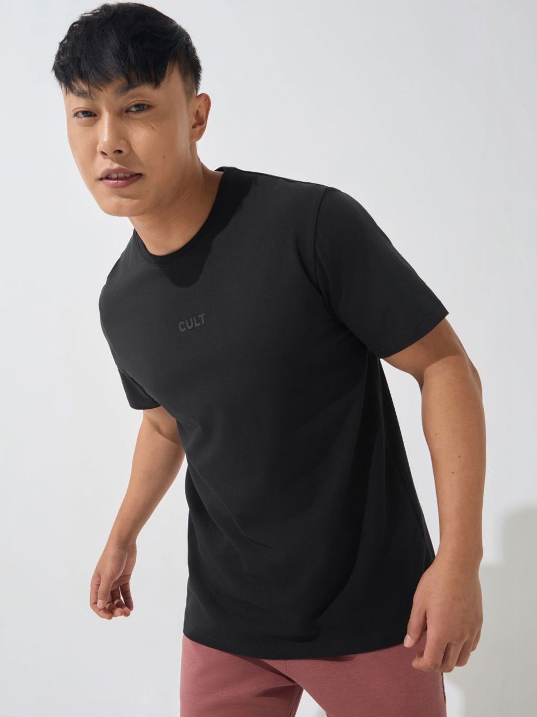CULT Men's Black Soft Form Classic T-shirt