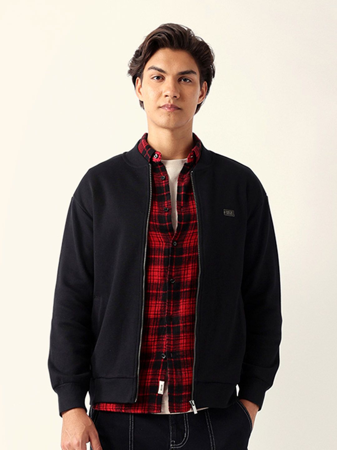 THE BEAR HOUSE THE BEAR HOUSE Men Lightweight Outdoor Bomber Jacket