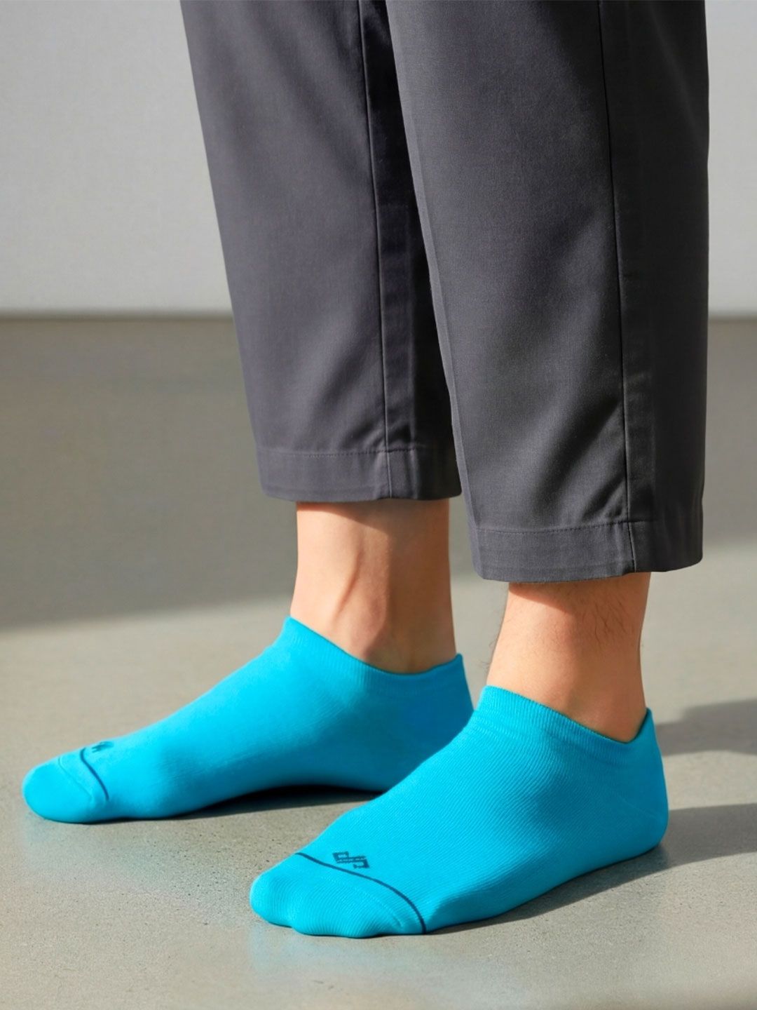 Dynamocks Unisex Cotton Ankle Length Socks
