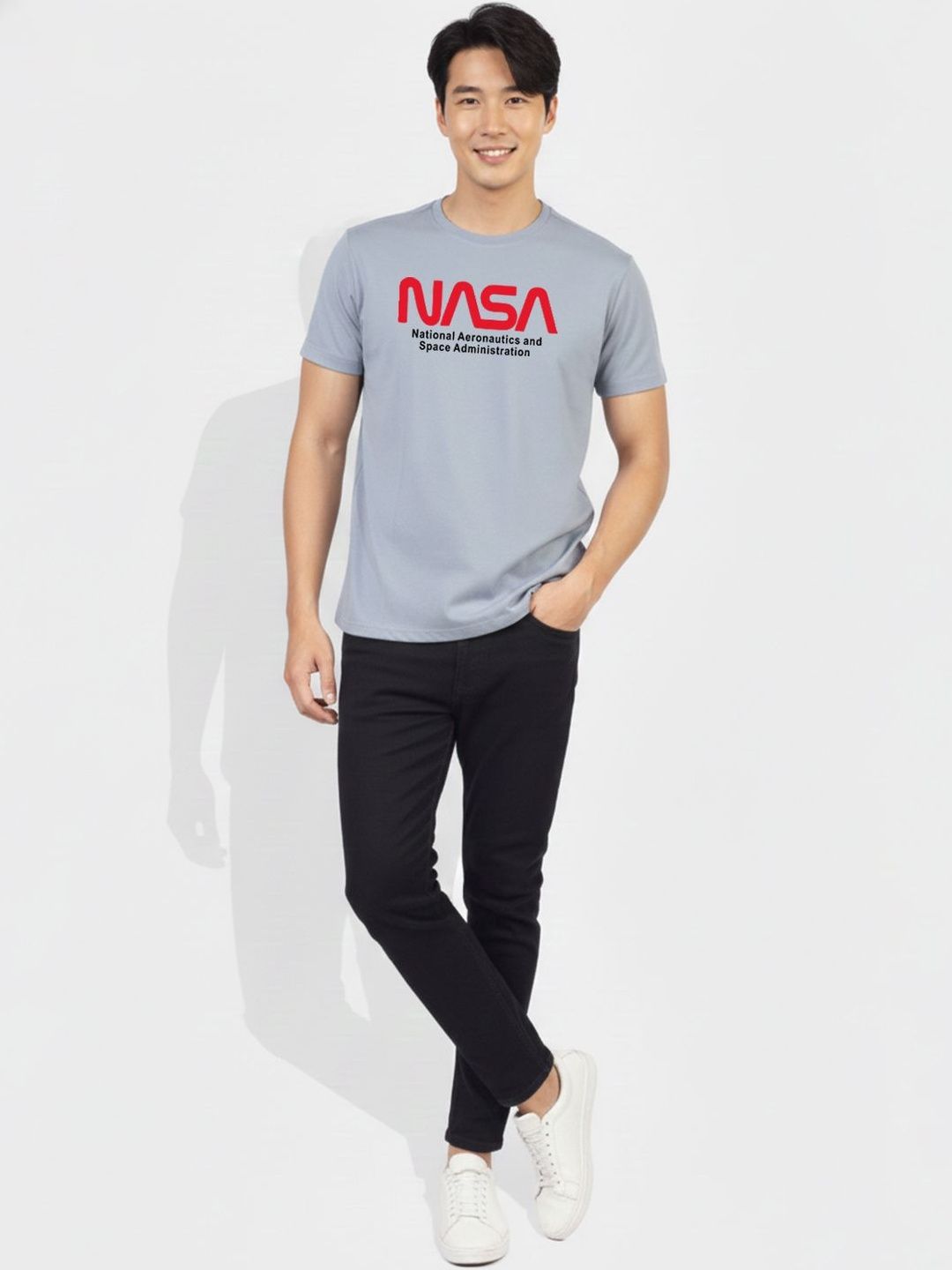 Greylongg Men Printed T-shirt