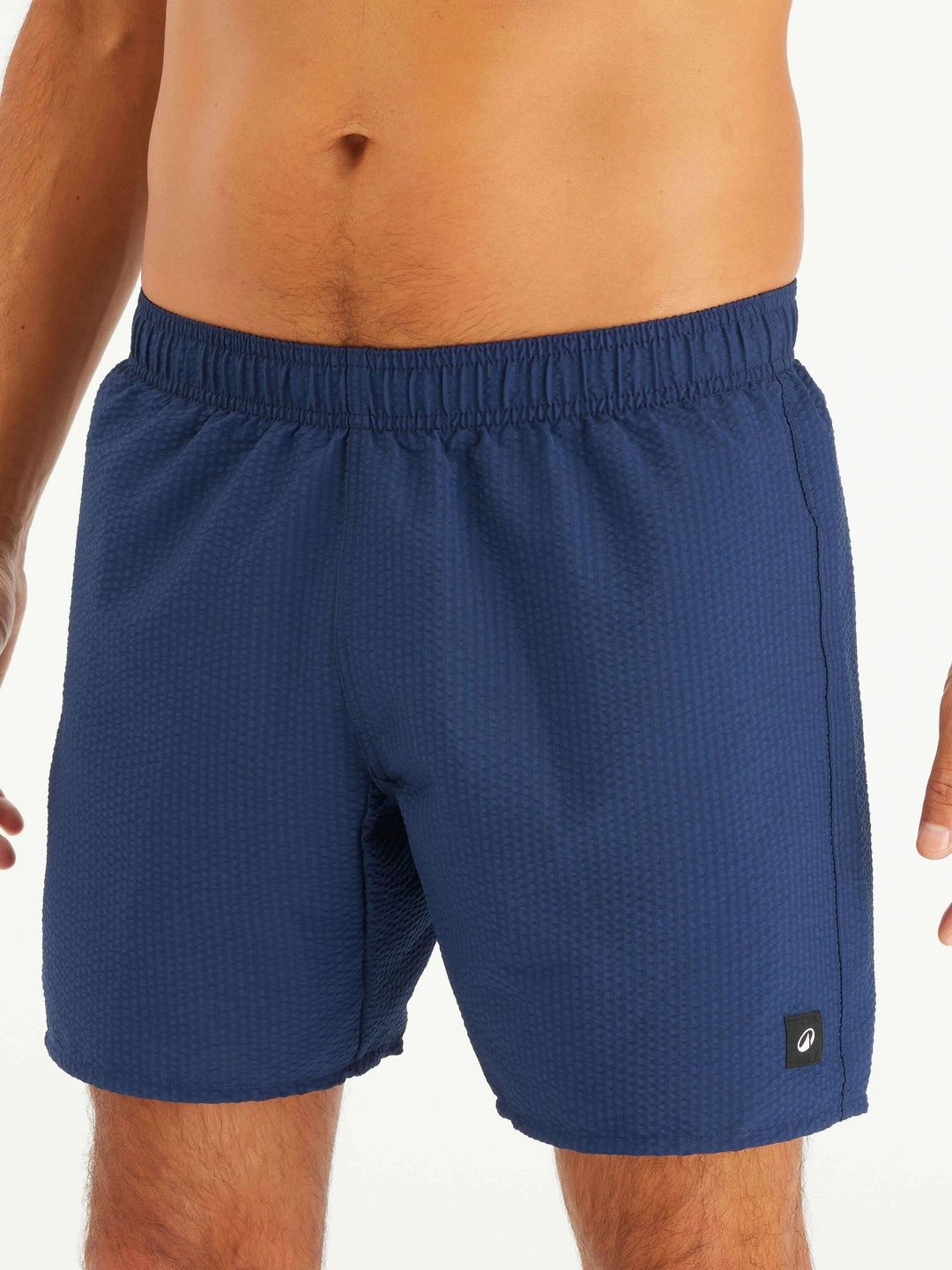 Decathlon Men Navy Blue 100 Basic Chlorine Resistance Swimming Shorts