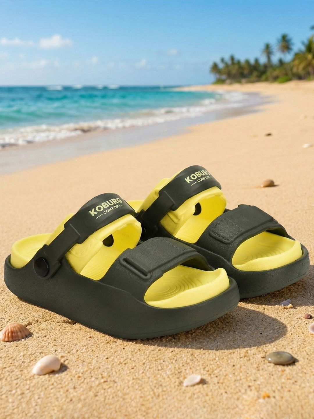 Koburg Koburg Unisex Kids Sliders