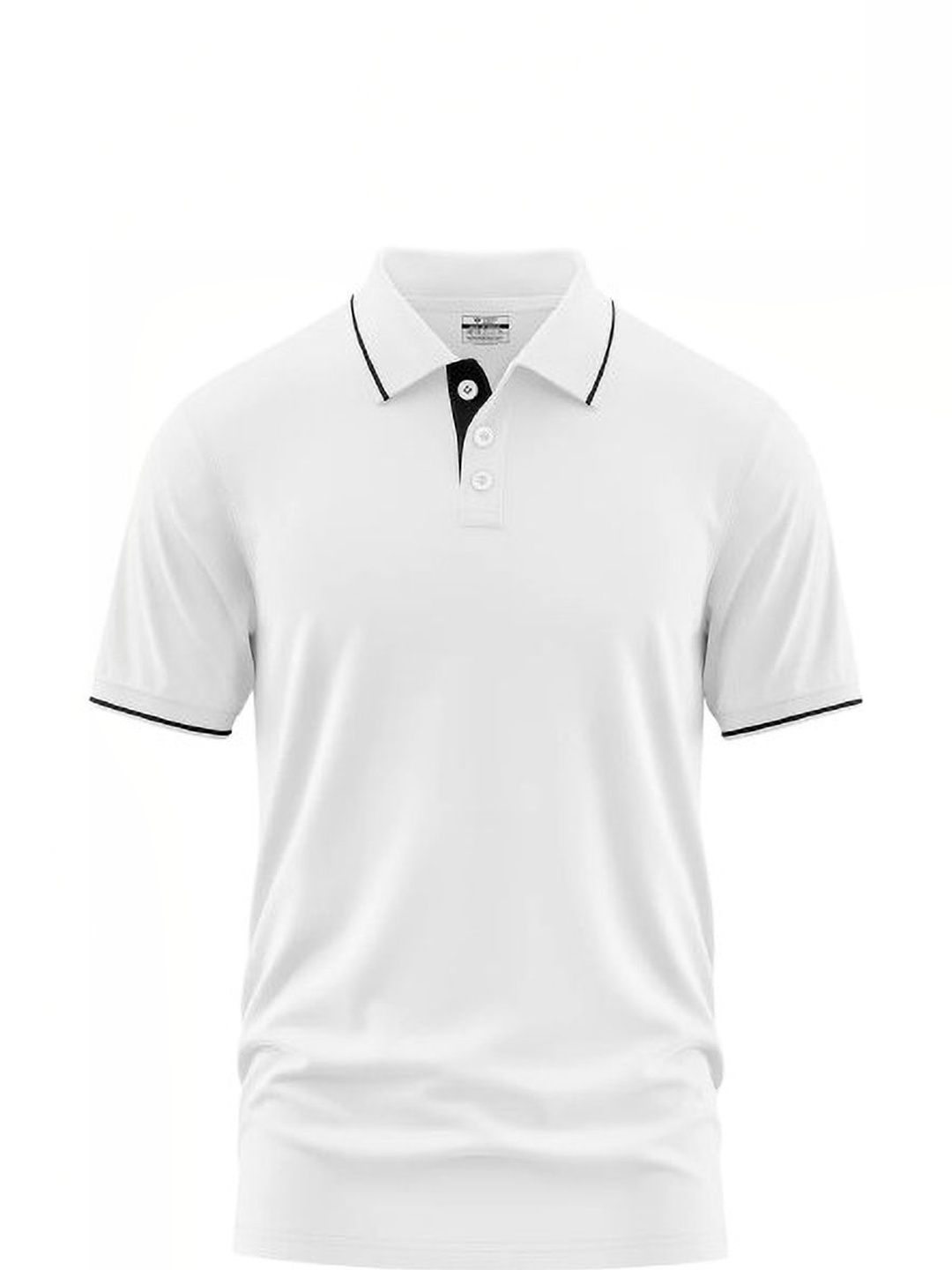 Warrior World Men Polo Collar T-shirt
