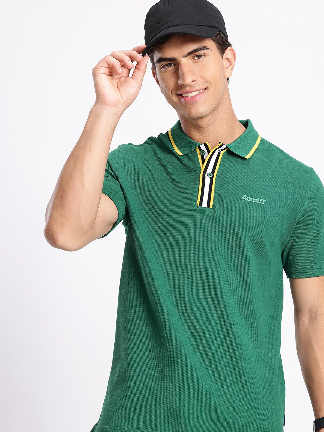 Aeropostale Polo Collar Pure Cotton T-shirt