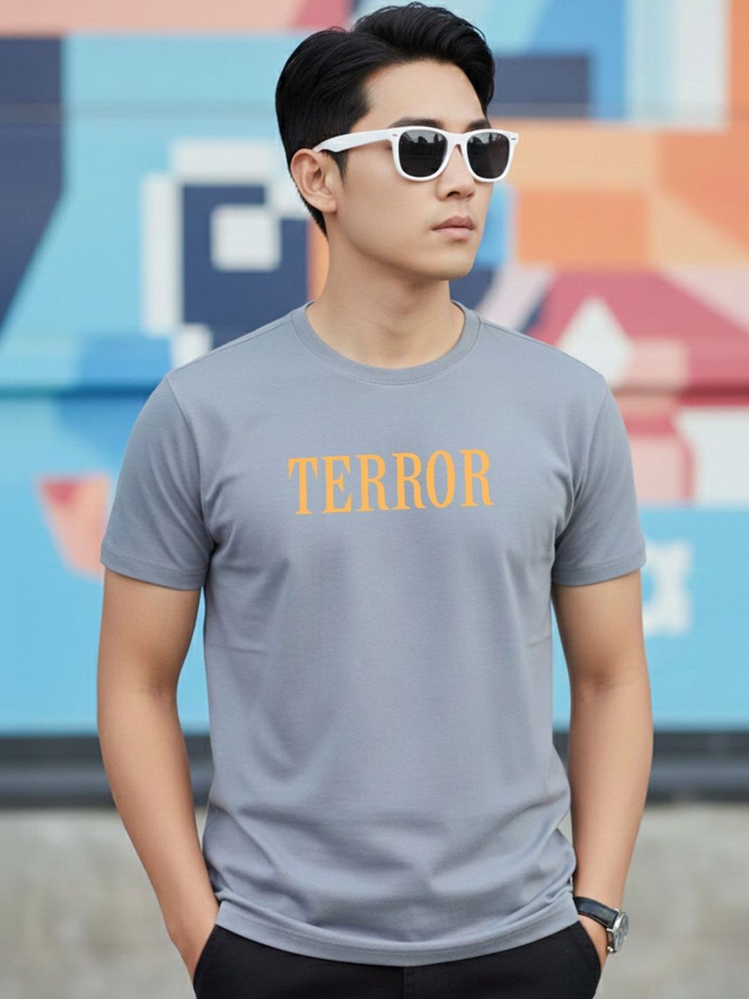 Greylongg Men T-shirt