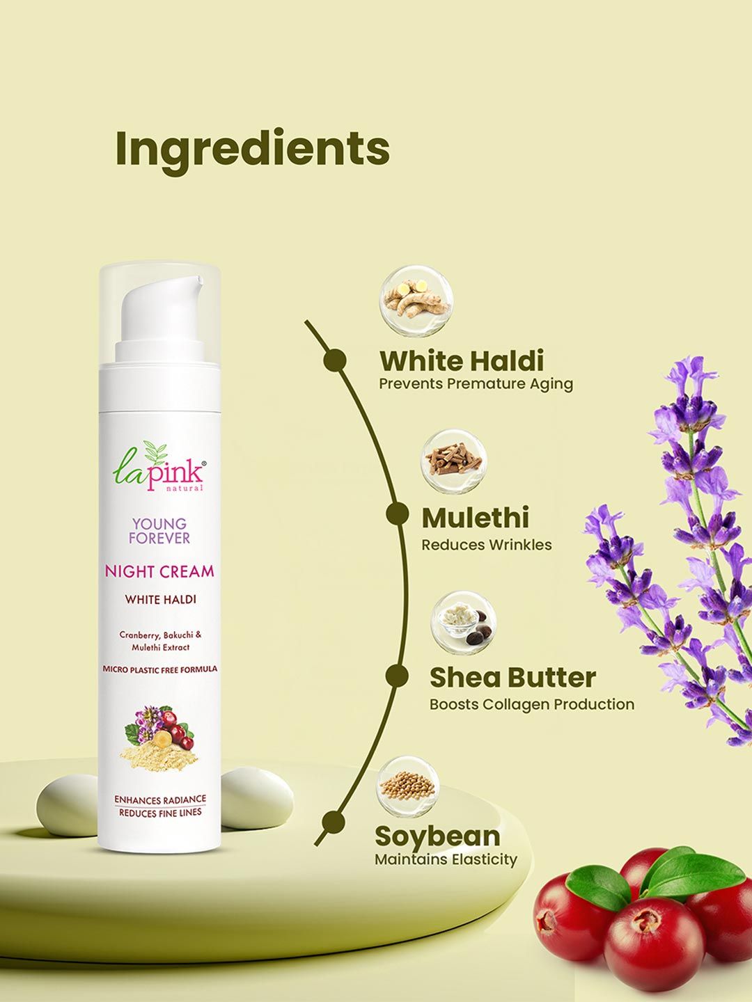 Buy La Pink Young Forever Anti-Aging Night Repair Cream with