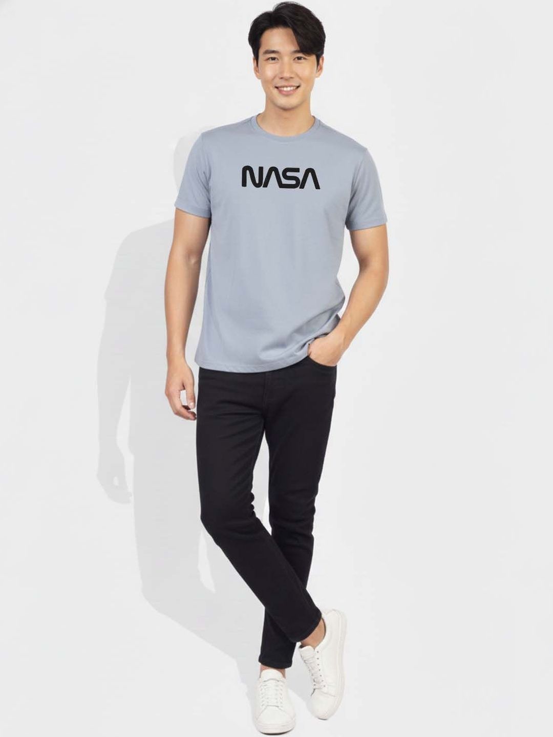 Greylongg Men Printed T-shirt