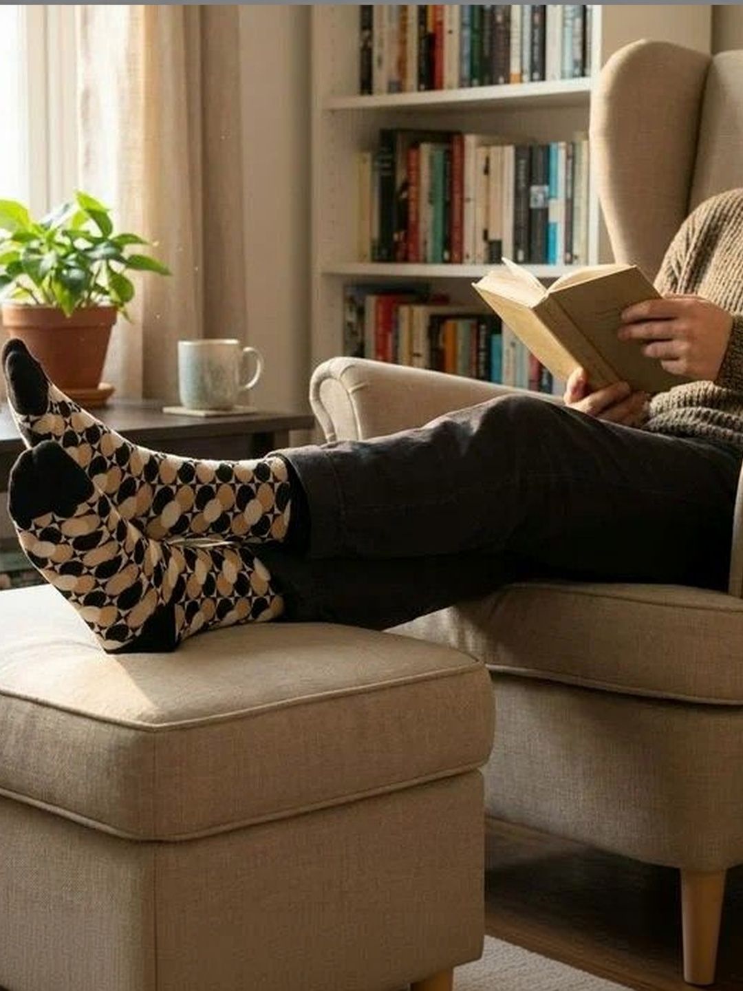 JUMPLINGS Men Patterned Above Ankle Socks