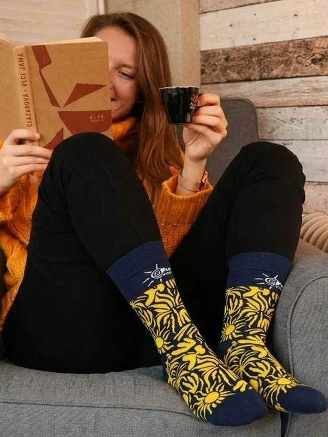 JUMPLINGS Men Patterned Calf Length Socks