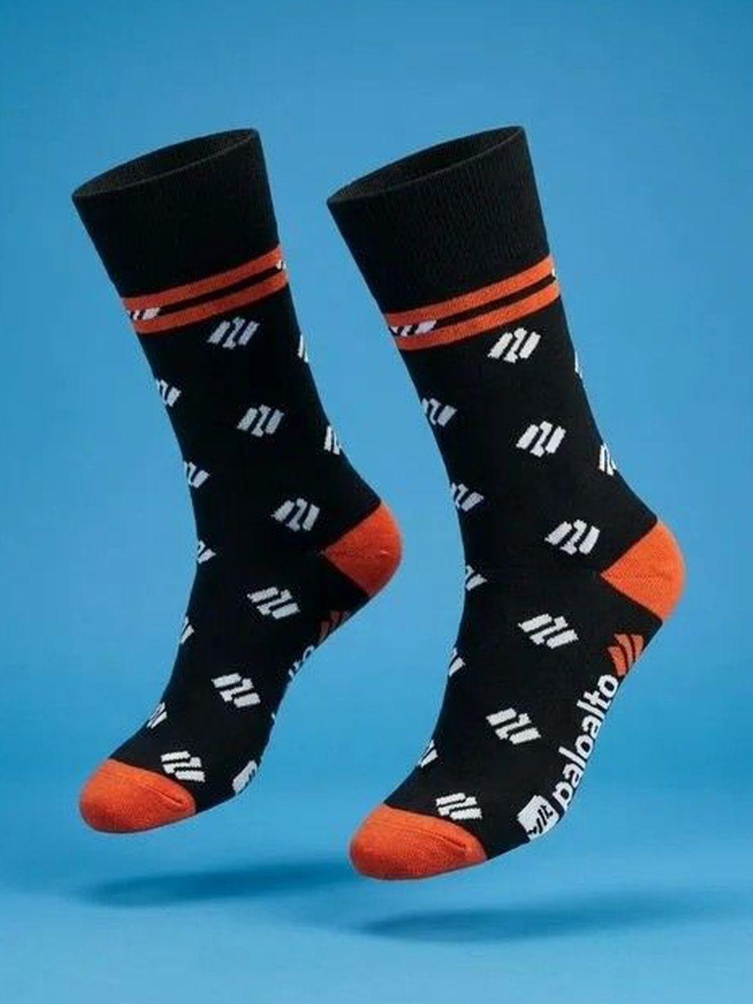 JUMPLINGS Men Patterned Calf Length Socks
