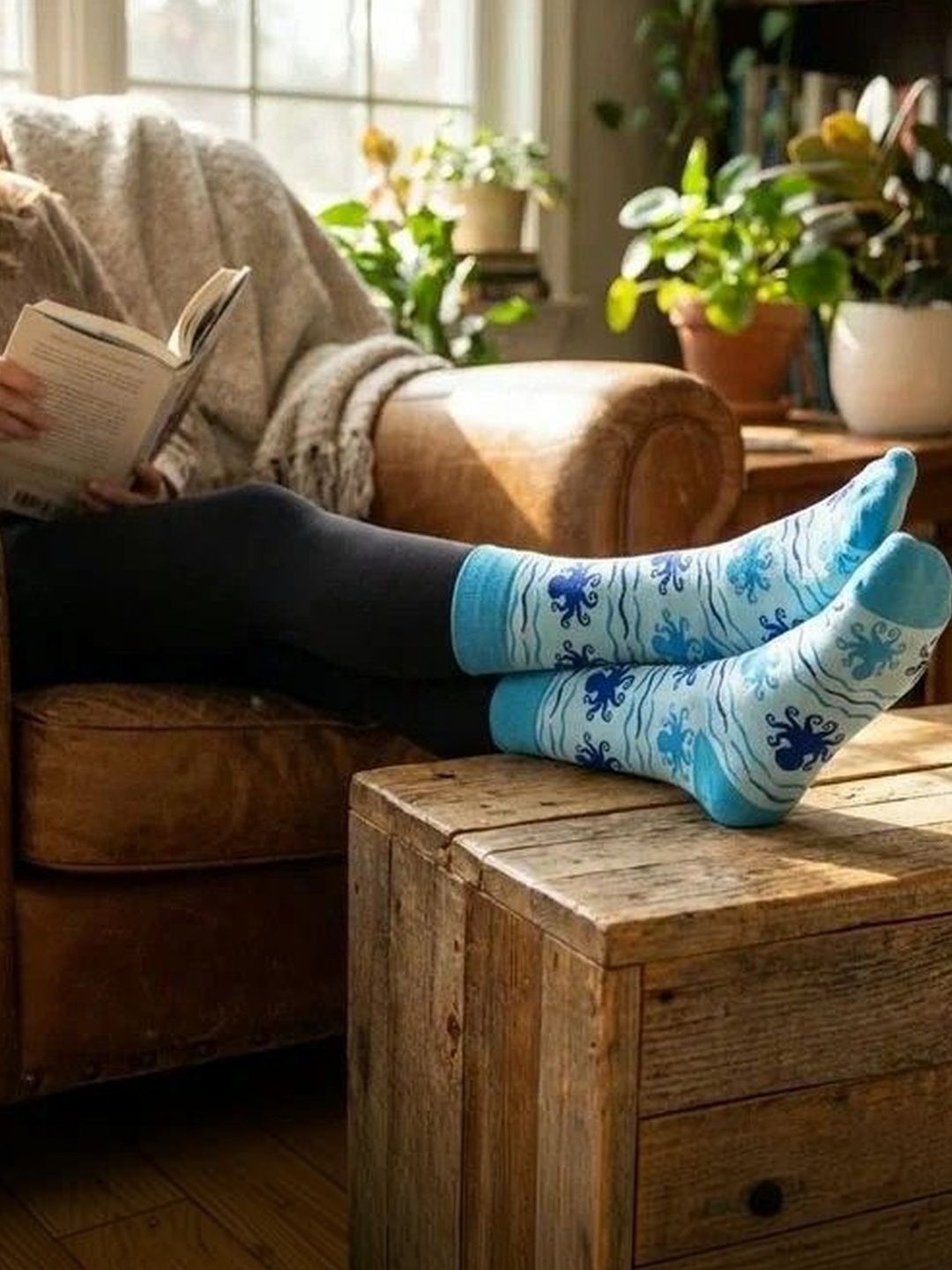 JUMPLINGS Men Patterned Calf Length Socks