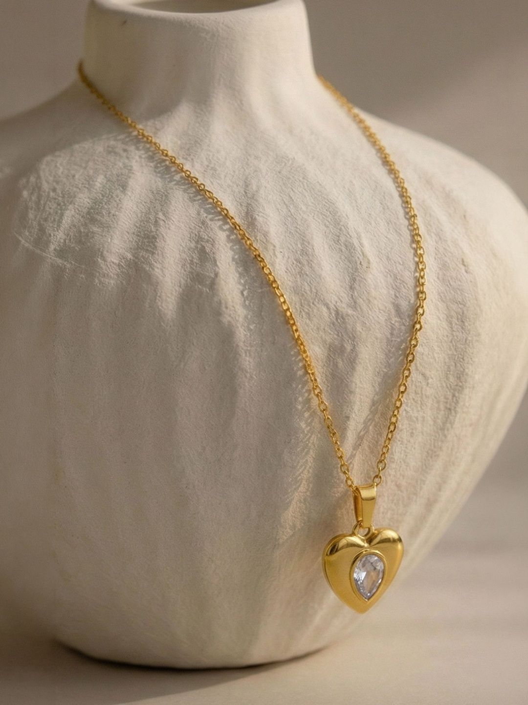 Women Necklace and Chains PALMONAS Gold-Plated Necklace