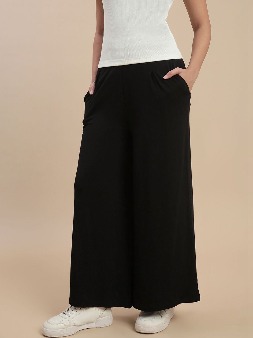 De Moza Women Knitted Palazzos