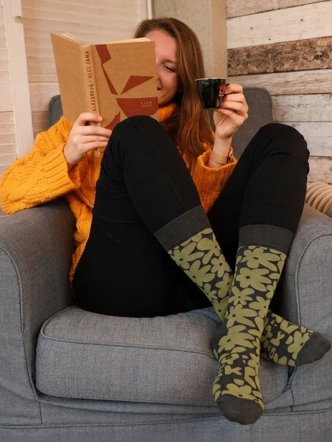 JUMPLINGS Men Patterned Calf Length Socks
