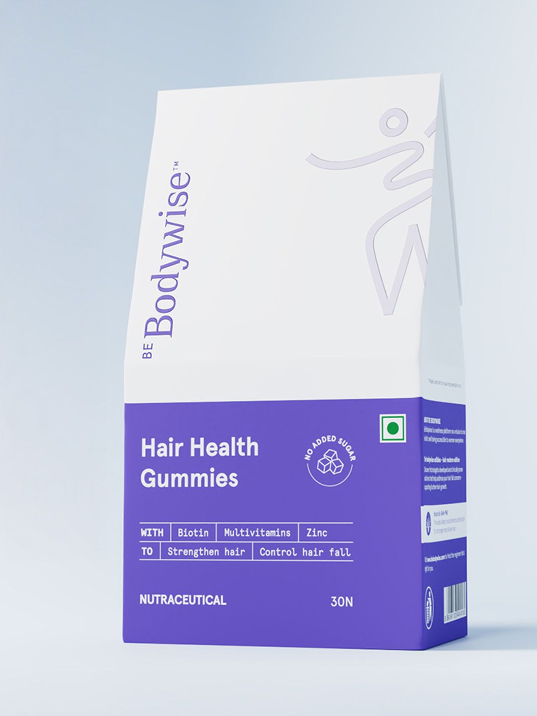 Be Bodywise Hair Health Gummies For Shinier Hair - 30 Gummies