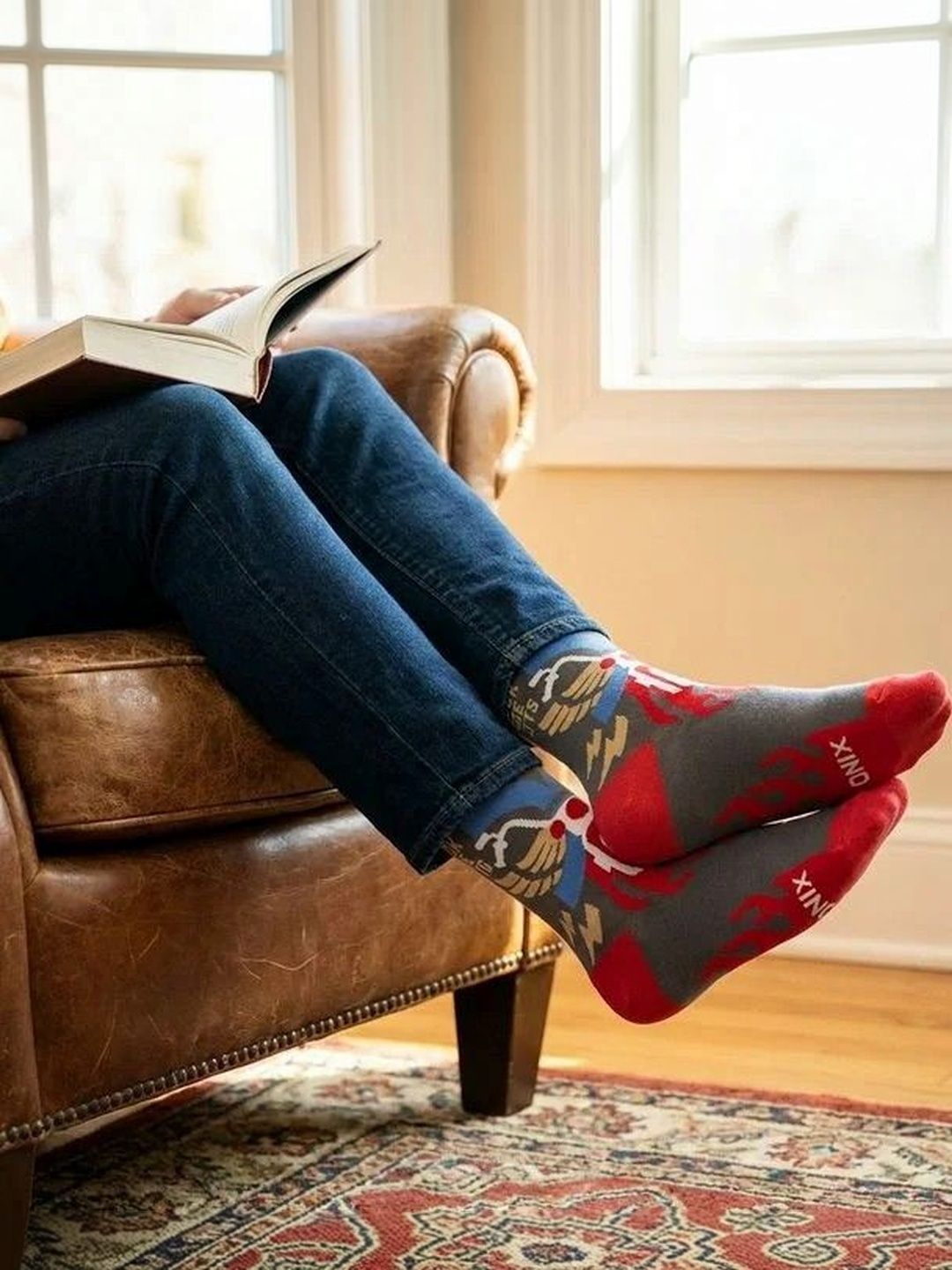 JUMPLINGS Men Patterned Above Ankle Socks