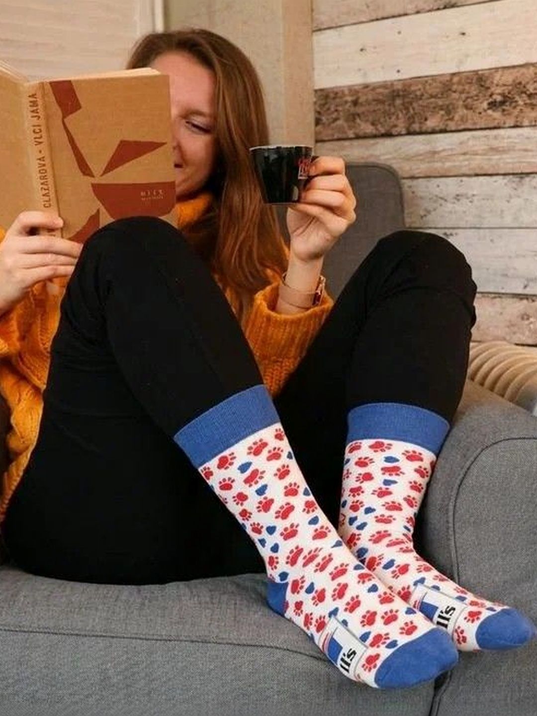 JUMPLINGS Men Patterned Calf Length Socks