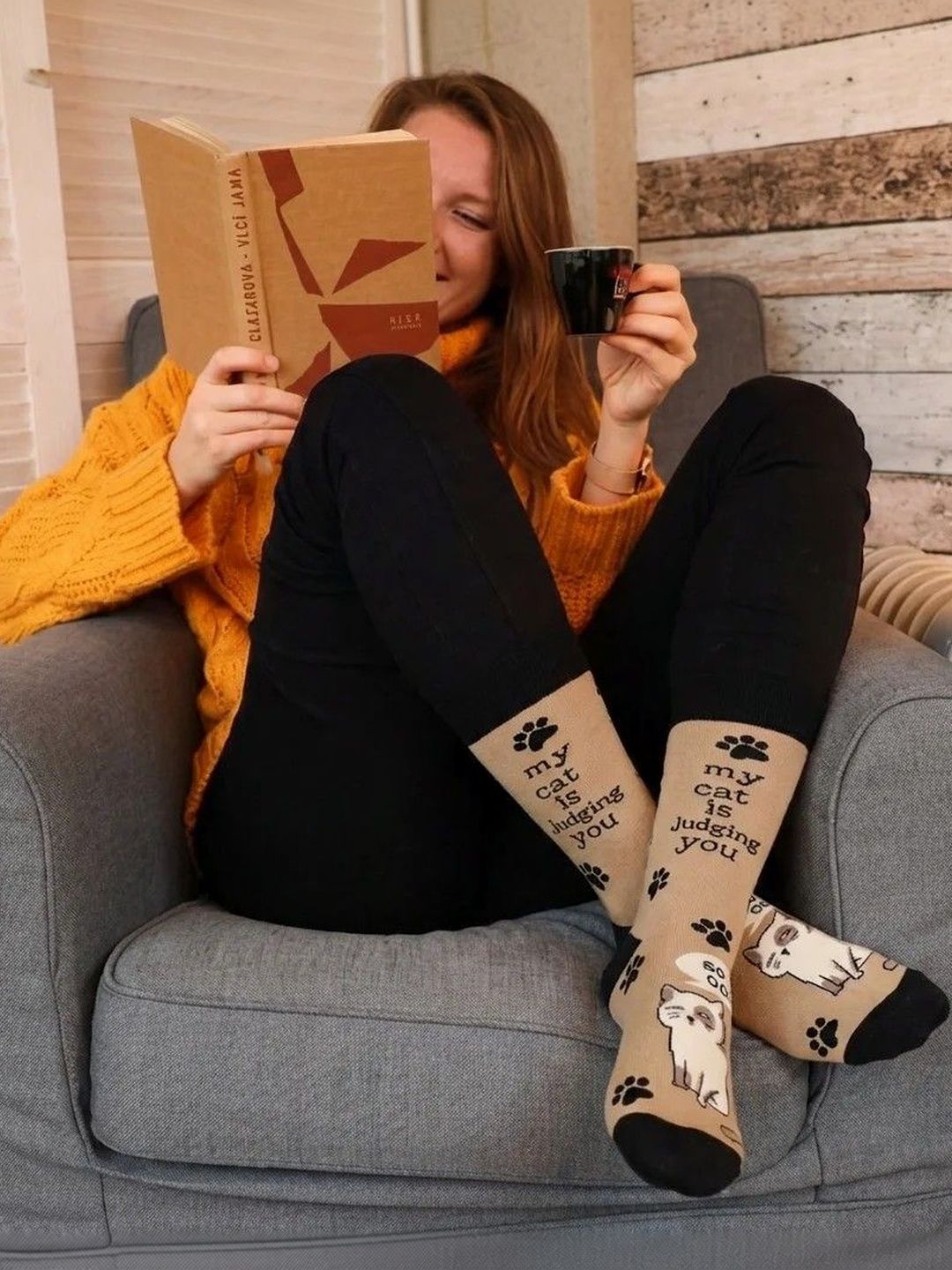 JUMPLINGS Men Patterned Calf Length Socks