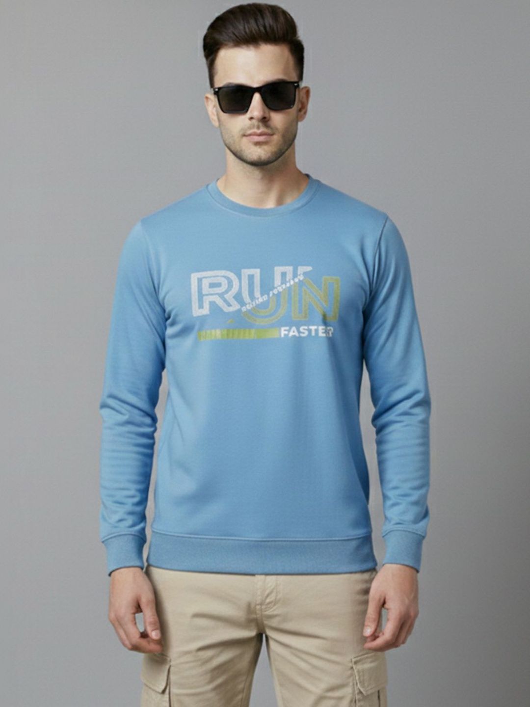 ST Trends Men Typography Printed T-shirt