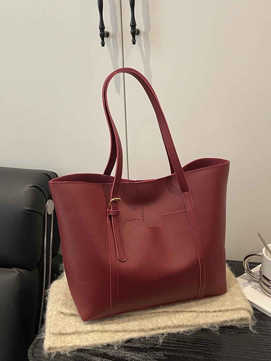 Lara Karen Structured Tote Bag