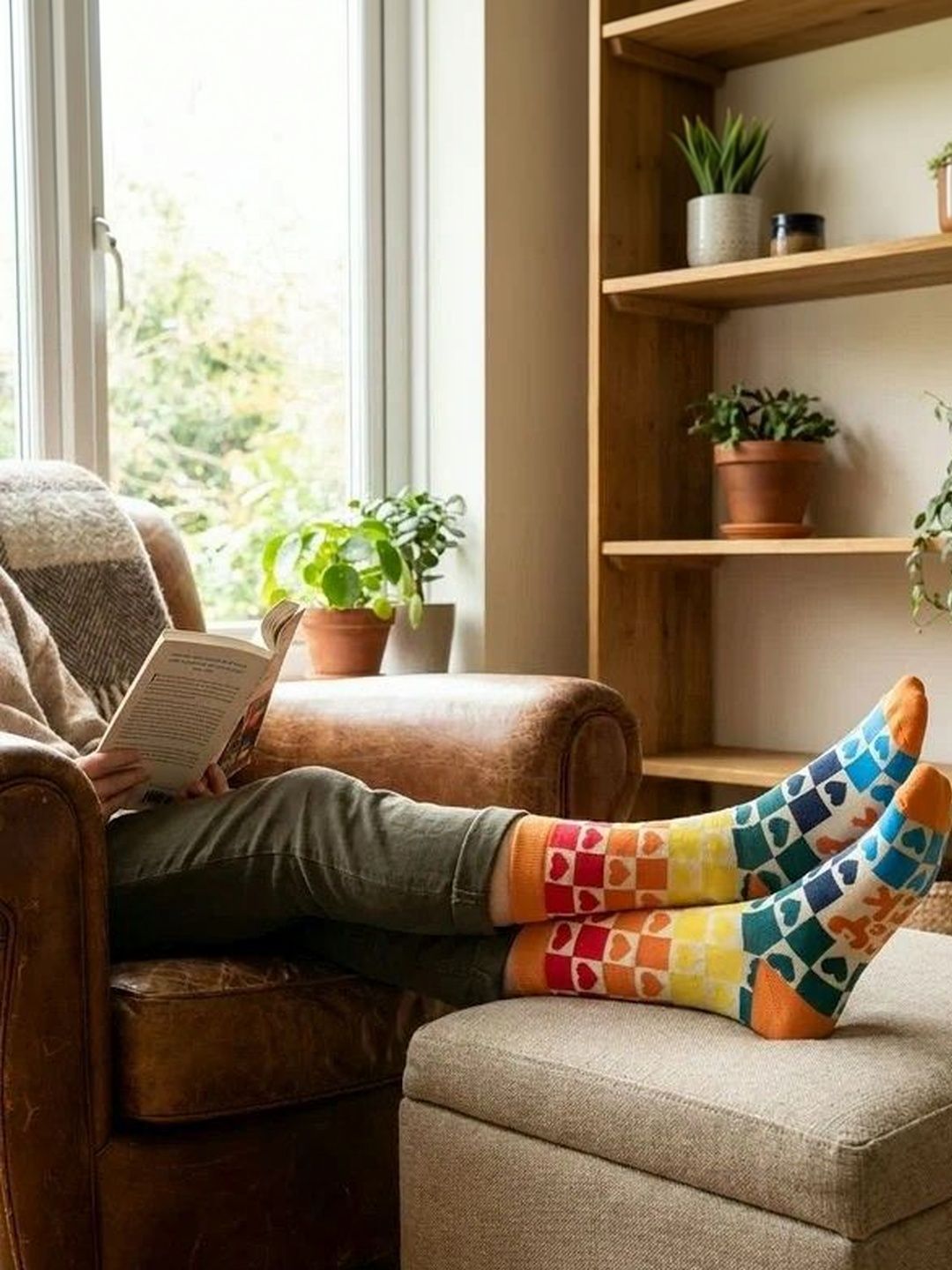 JUMPLINGS Men Patterned Above Ankle Socks