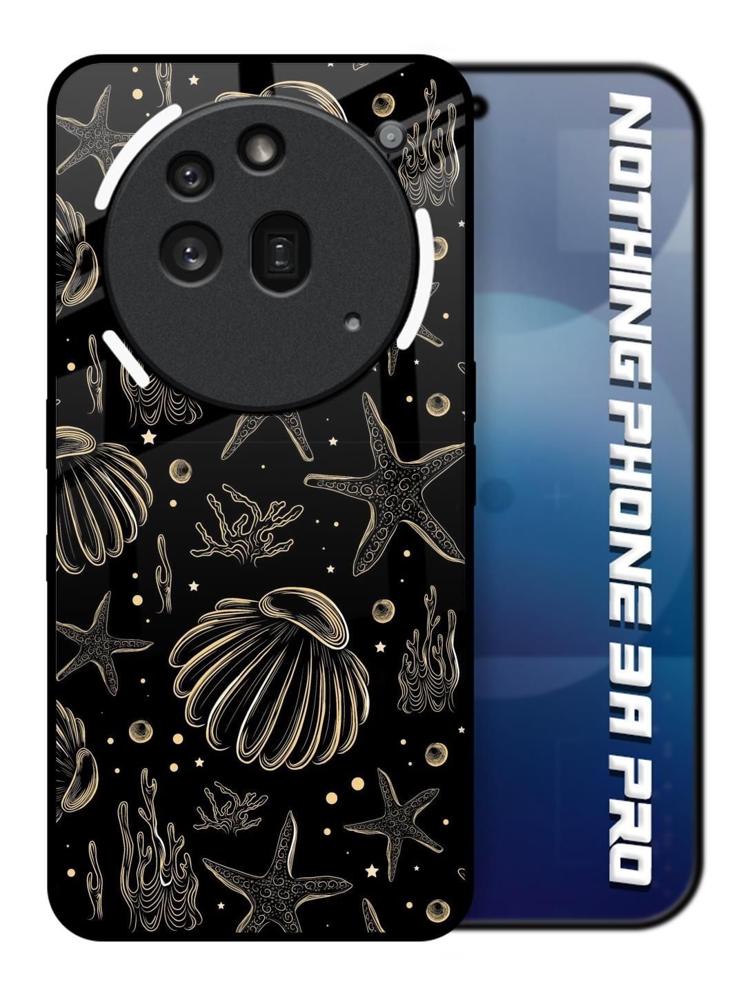 QRIOH Tropical Printed Nothing Phone 3a Pro Back Case Mobile Accessories