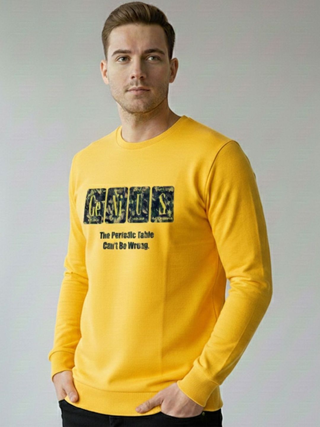 ST Trends Men Typography Printed T-shirt