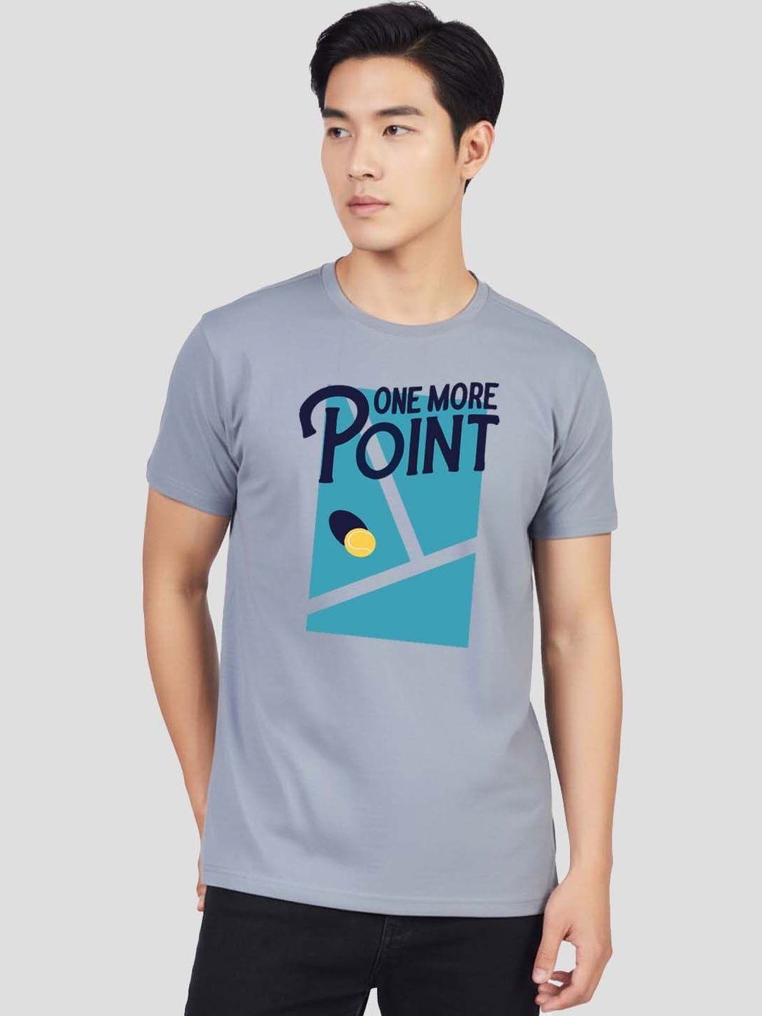 Greylongg Men Printed T-shirt