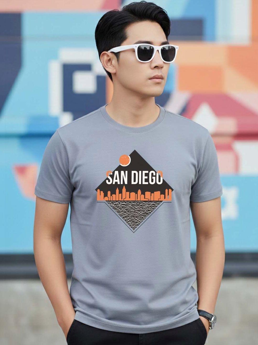 Greylongg Men T-shirt