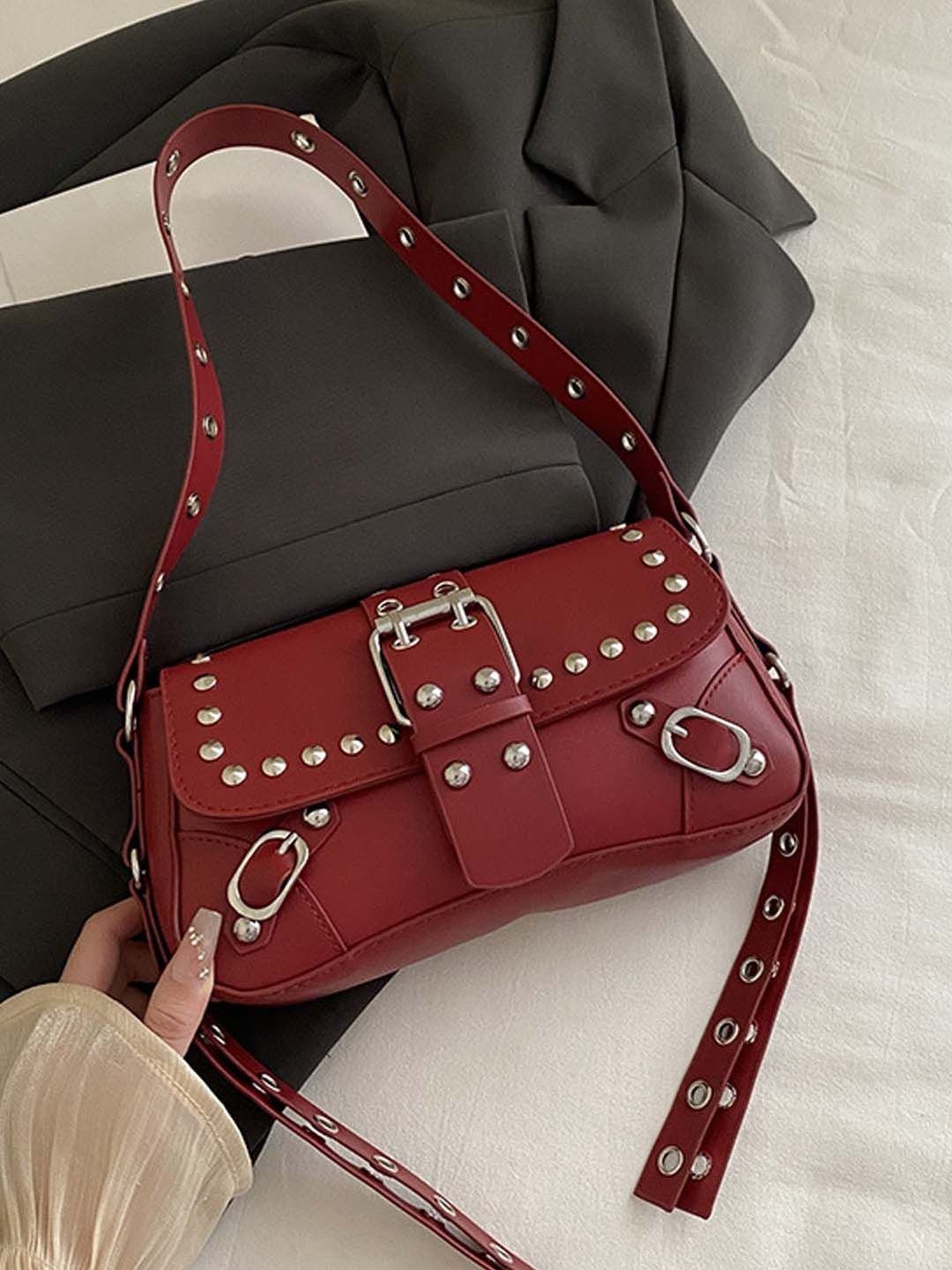Lara Karen Textured Structured Sling Bag