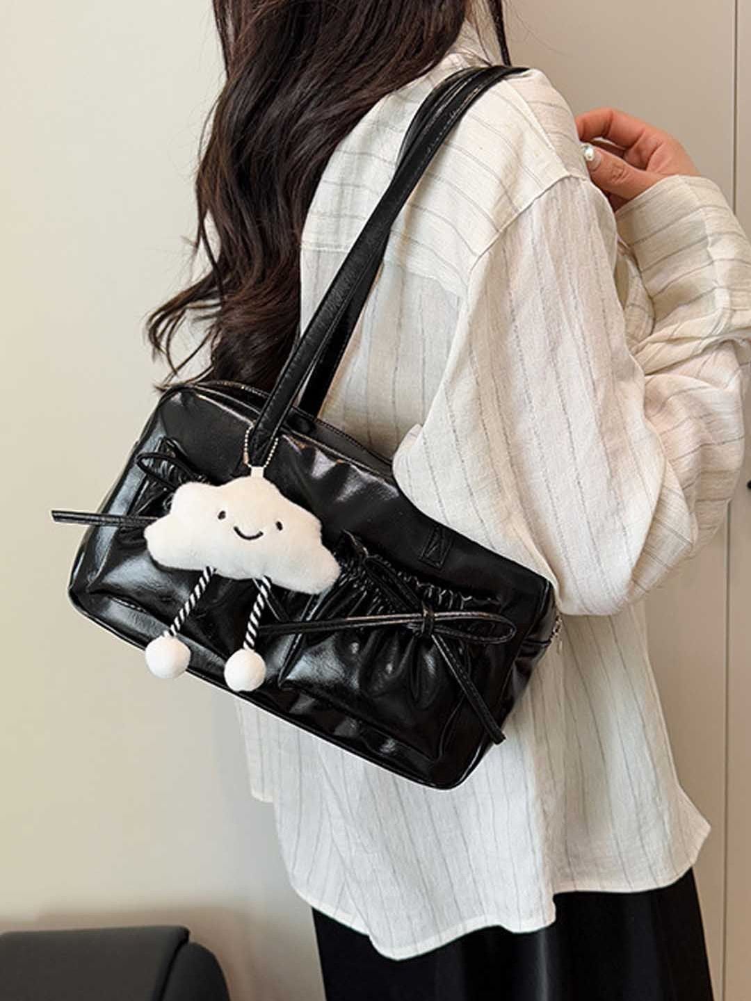 Lara Karen Shoulder Bag with Bow Detail