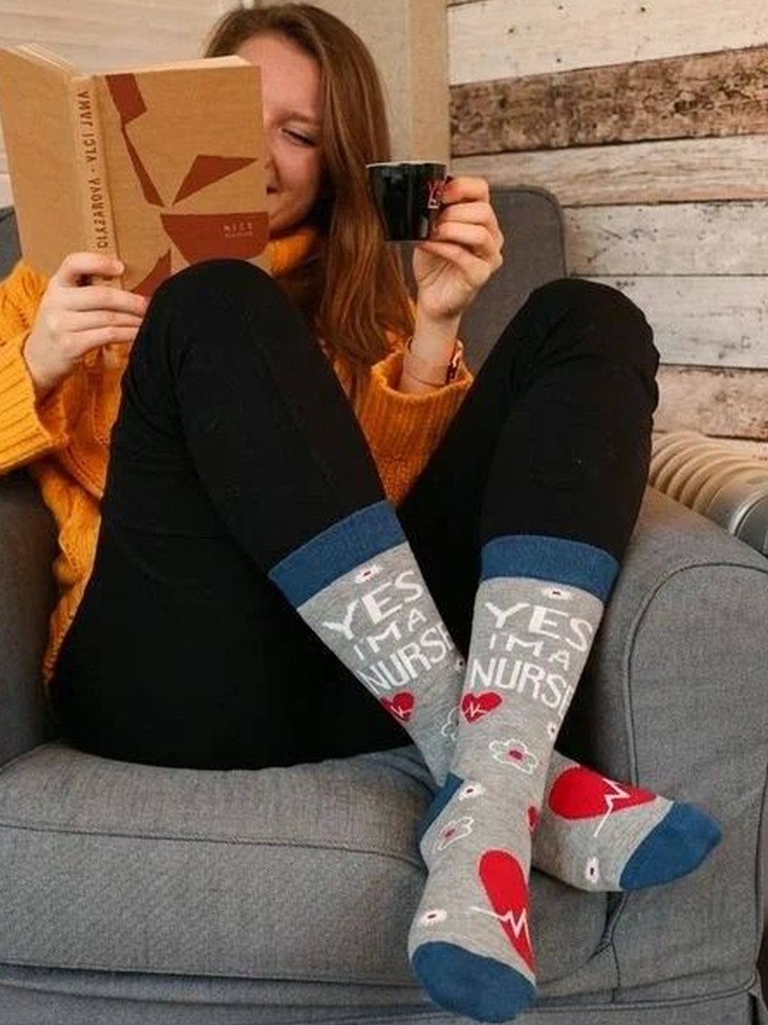 JUMPLINGS Men Cotton Patterned Above Ankle Socks