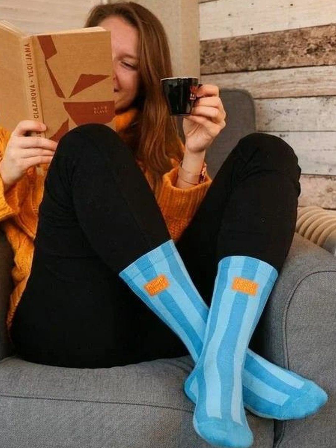 JUMPLINGS Men Striped Calf Length Socks