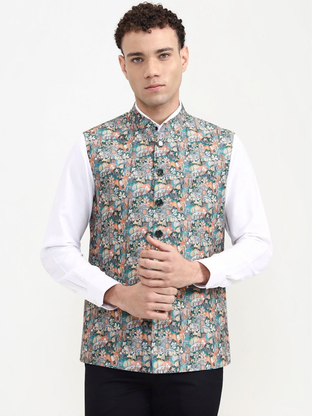 Greenfibre Men Woven Jacket