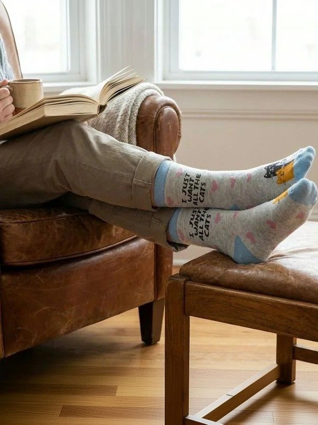JUMPLINGS Men Patterned Calf Length Socks