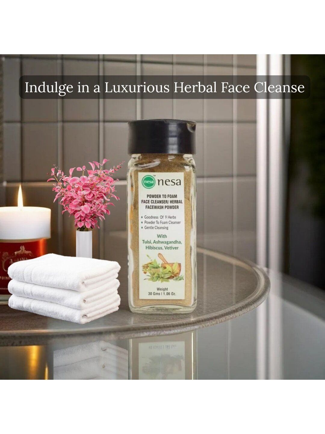 Buy nesa Herbal Powder-to-Foam Face Cleanser - 30 g - Face Wash