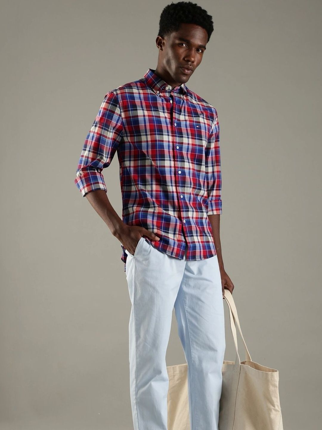 Tommy Hilfiger Tommy Hilfiger Men Tartan Checked Casual Shirt