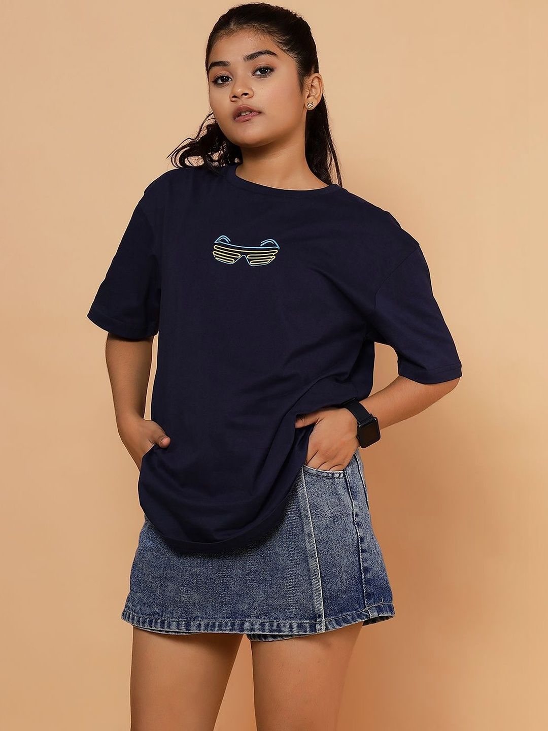TeenTrums Girls Pure Cotton Tshirts