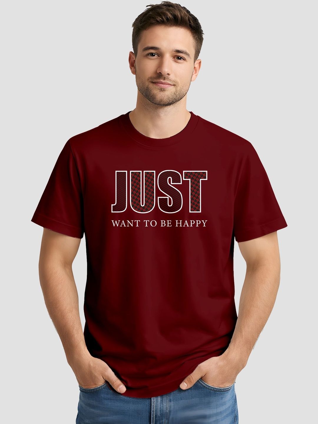 Enciger Men Typography Printed T-shirt