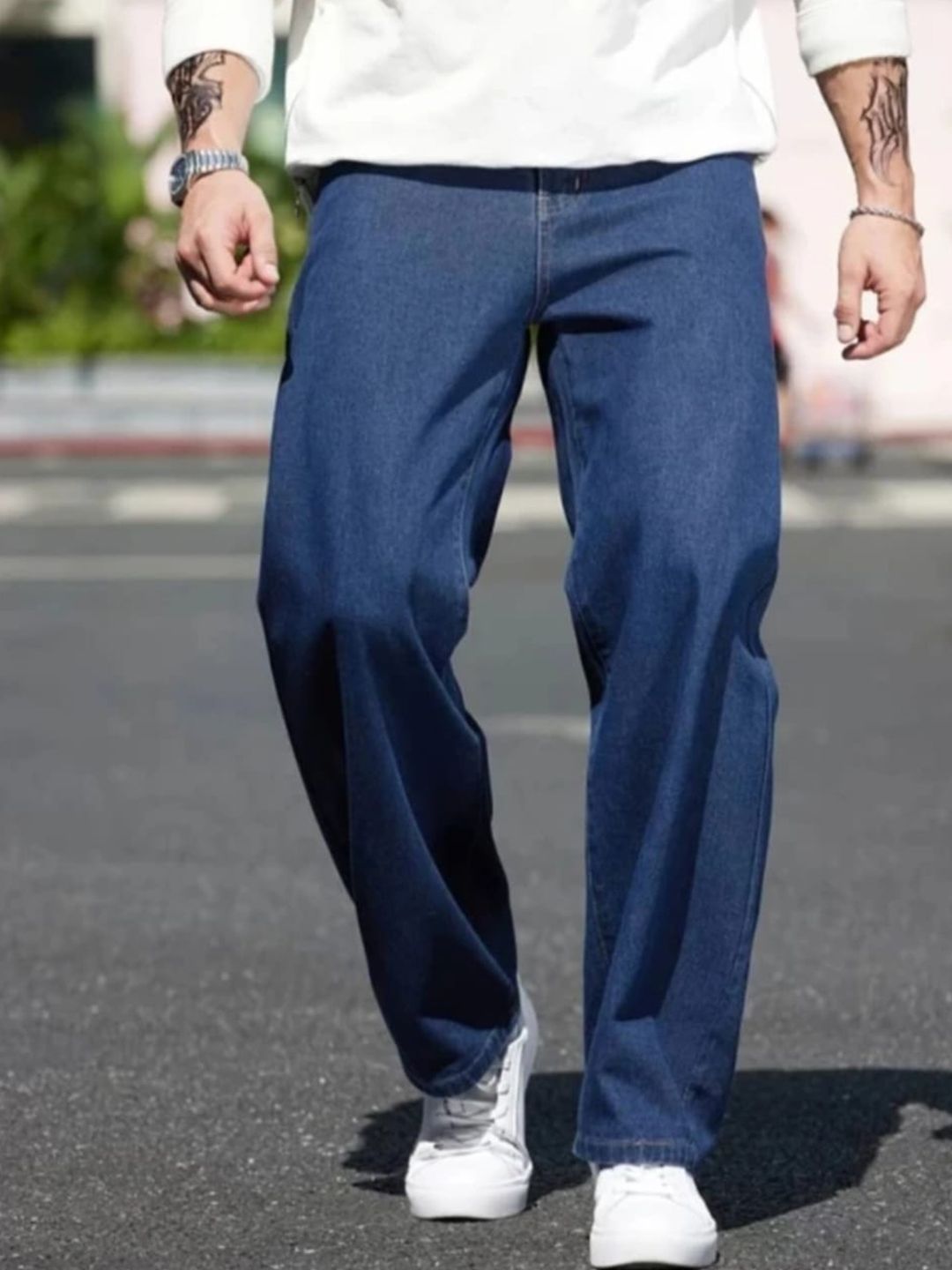 SZN Men High-Rise Stretchable Jeans
