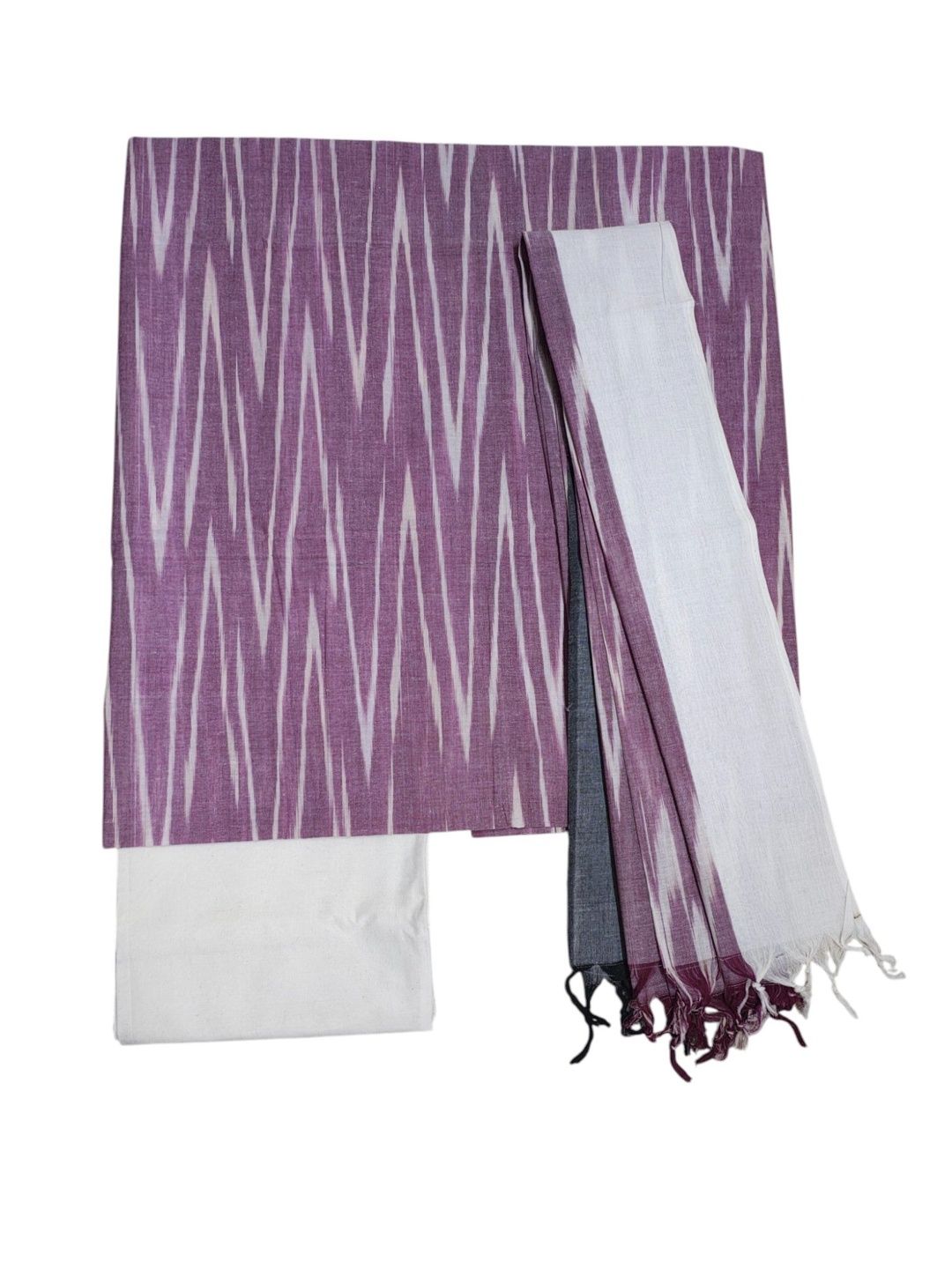 ivikta Printed Pure Cotton Unstitched Dress Material