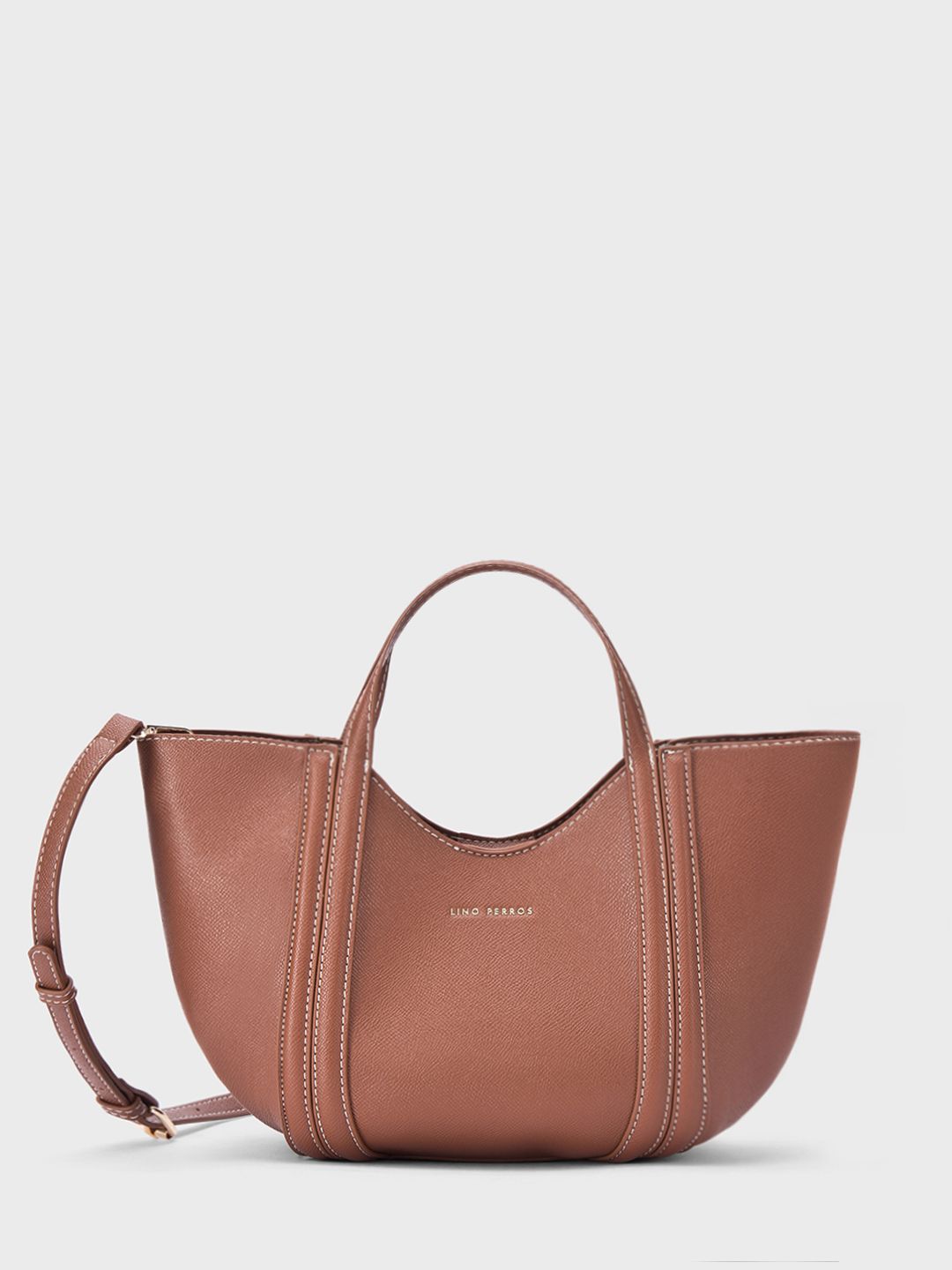 Voyage Cassis Sling Bag Lino Perros Structured Tote Bag