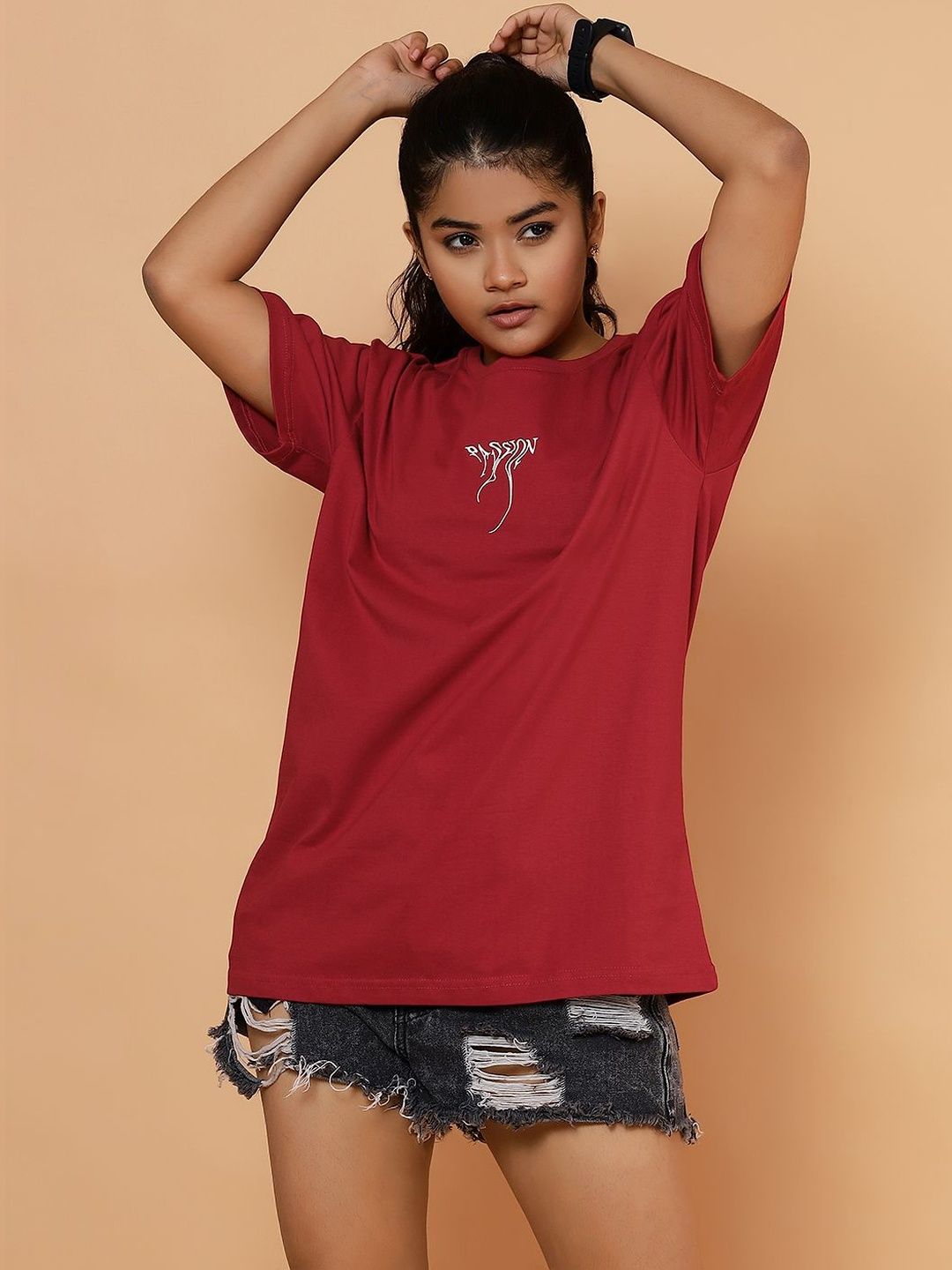 TeenTrums Girls Pure Cotton Tshirts