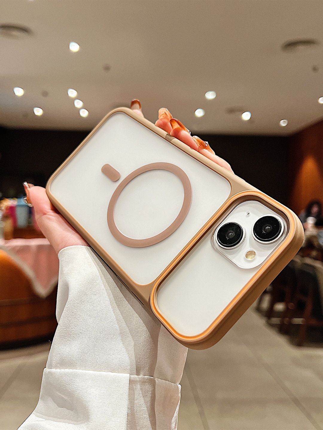 Luxury Kase iPhone 14 Plus Fashion Mobile Accessories